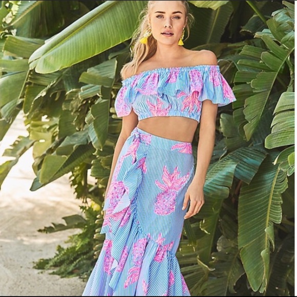 💃NWT Lilly Pulitzer 14 LARISSA Dress Skirt Set 💃 - Picture 7 of 8